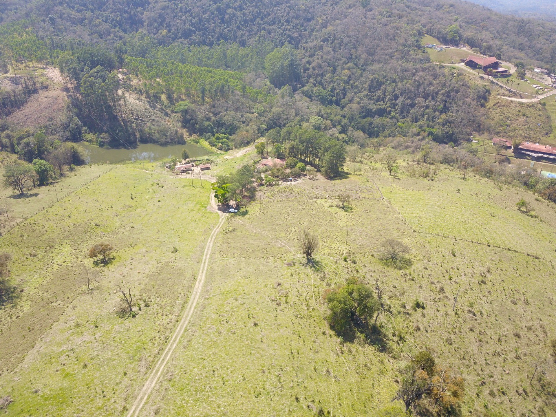 Vista aérea do Solar Real